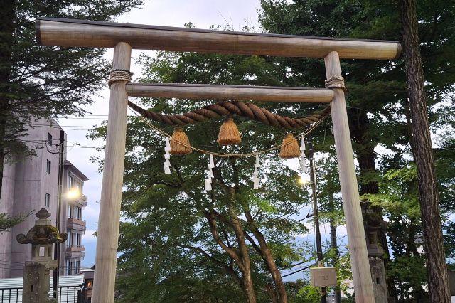 Japanese Shrine and Temples Torii Gate